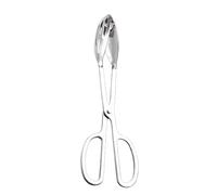 YPBEW Premium Nonrust Steel Double Hole Cooking Tongs with Secure Clamping Force Suitable for Meat and Vegetables Double Hole BBQ Tongs