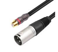 YPBEW Professional Female to Male Adapters Cable for Reliability Sound Systems Interfacing Microphones Adapter