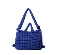 YPBEW Puffer Padded Shoulder Bag for Unisex Winter Lightweight Backpack Large Capacity Quilted Handbag with Adjustable Strap Work Bag