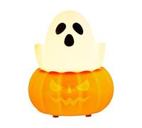YPBEW Rechargeable Bedside Lamp Adjustable Night Light Silicone Cartoon Halloween Pumpkin Adults Kids Enduring Adjustable Night to Carry