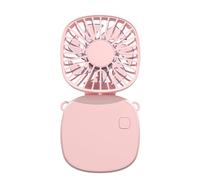 YPBEW Rechargeable Handheld Foldable Fan Air Conditioners Hanging Necks Small Pocket 3 Speed for Outdoor Camping Cooling