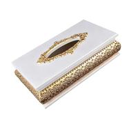 YPBEW Recycled Hollow Out Pattern Tissue Box Multifunctional Home Accessory Easy Pull Tissue Case