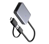 YPBEW SD4.0 Card Reader, 2 in 1 USB & Type-C Memory Reader for SD4 / MicroSD4 Supporting UHS and UHS Memory Adapter
