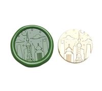 YPBEW Seal Stamp Head with Chinese City Famous Landmark Building Pattern for Seal Letter Envelope Card Scrapbooking Replaceable Stamp