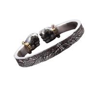 YPBEW Simple and Stylish Fist Wrap Open Cuff Simple Versatile Open Suitable for Trendy Women Accessories Fashion Bangle