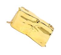 YPBEW Sophisticated Gold Acrylic Purse Shoulder Crossbody with Chain Strap for Weddings and Special Event Luxury Wedding