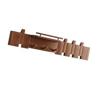 YPBEW Sophisticated Piano Inspired Wooden Coat Rack for Wall Mounting in Various Interior Themes Down Coat Rack