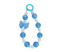 YPBEW Sparkling Beads Phone Necklaces Unique Designings Bag Charm Fashionable Wrist Strap with Crystals Pendant Present Mobile Chain Pendant