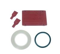 YPBEW Splicing Set Reel to Reel Tape Recorder Splicing Block for Opening Cassettes Repair with Two Fixers White Track