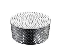 YPBEW Strong Steel Garden Drainage Grate Proof Designs Outdoor Water Drain Airflows Optimizes for Patio Deck Wall Mounted Stainless Steel Drain Grate
