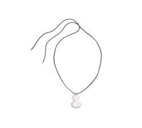 YPBEW Stylish Modern Gourd Comb Necklace Stainless Steel Reflective Neck Chain Adjustable Design Neckchain Various Use Layering Necklace