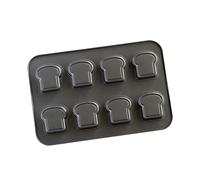 YPBEW Thickened Japanese Carbon Steel Baking Tray with Easy Releases Coating and Lovely Multi Design for Dessert Nonstick Rectangular Baking Tray with Even Heat Distribution