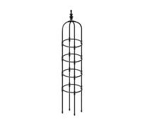 YPBEW Tower Obelisk Garden Trellis U-Shaped Plant Stand Flower Climbing Frame Rust-resistant Stainless Steel Flower Rings Bracket Mount