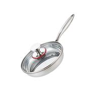 YPBEW Untarnished Saute Extent with Heat Holding Technology Clear Hardened Glass Protect Oven Safe Introduction Cookware Kitchen Essential Even Heat Distribution Frying Extent