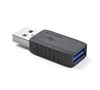 YPBEW Usb 3.0 Adapter Male to Female 90° Elbow 3.0 Fast Connector Converter Straight Up, Down, Left, Right Elbow Extender Horizontal Left and Male to Female Extender