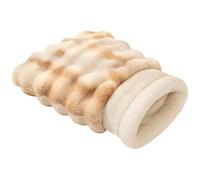 YPBEW Warm Kitten Nest Half Enclosed Design Sleep Bag for Indoor Cats Washable Cotton Plush House for Home Use Indoor Warm Shelter