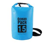 YPBEW Waterproof Shoulder Backpack Tear Resistant PVC Meshes Dry Bag with Adjustable Strap for Sports Gears Waterproof Hiking Backpack