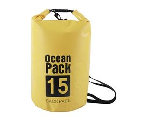 YPBEW Waterproof Shoulder Backpack Tear Resistant PVC Meshes Dry Bag with Adjustable Strap for Sports Gears Waterproof Hiking Backpack