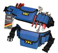 YPC ProBelt Professional Tool Belt with Large Nail Pocket, 7 Pockets and a Hammer Loop, Empty Tool Bag, Tool Belt Bag, Craft Belt