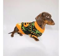 YPDOPORA Dachshund Dog Turtleneck Sweater, Halloween Dog Sweaters,Dogs Winter Coat with Sleeves,Warm Winter Dog Coat,Pet Turtleneck Clothes for Small Medium Dogs Cats,M