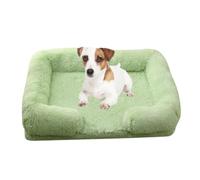 YPDOPORA Dog Bed Orthopedic Medium Washable, Memory Foam Dog Bed for Crate,Washable Dogs Beds Large Sized Dogs with Waterproof Lining and Nonskid Bottom for Pet,Green,XL