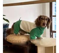 YPDOPORA Dog Winter Coat for Dachshund, Soft Dog Jacket Vest for Winter,Dogs Turtleneck Cozy Coat Small,Warm Adjustable Fleece Dogs Jacket for Cold Weather,L