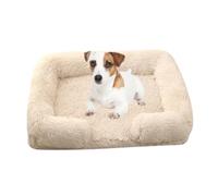 YPDOPORA Orthopedic Memory Foam Dog Bed, Large Dog Beds with Washable Covers,Waterproof Dogs Bed Cover Washable,Lazy Boy Pet Couch with Non-Slip Bottom for Dogs,Beige,XL