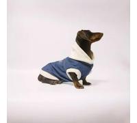 YPDOPORA Sausage Dog Coat, Dog Lapel Denim Vest Jacket,Dogs Coat Jacket with Legs,Pets Winter Jackets with Hood,Pet Coats for Small Dogs Christmas Holiday Birthday,Beige,M