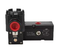 YPEZASDLW AC220V DC24V AC110V G1/4" Flameproof Electromagnetic Valve Explosion Proof Aluminum Alloy Stainless Steel 316(DC24)