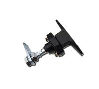 YPEZASDLW Compression Cam Lock Black T Shape Handle Locks Iron High Voltage Equipment Distribution Box Cinet Door Toolbox 1Pcs