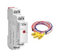 YPEZASDLW GRL8 Liquid Level Control Relay 10A Electronic Liquid Level Controller wirh Sensor AC/DC24V-240V(GRL8-01 with Sensor)