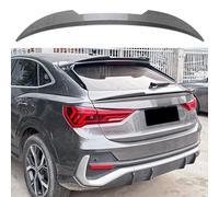 YPGHBHD Compatible with Audi Q3 F3 Sportback 2019+, Car Rear Spoilers Trunk Tail Wing Lip Kit Exterior Rear Spoiler, B Carbon Fiber Look UP