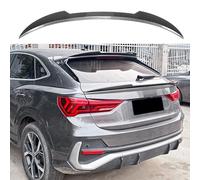 YPGHBHD Compatible with Audi Q3 F3 Sportback 2019+, Car Rear Spoilers Trunk Tail Wing Lip Kit Exterior Rear Spoiler, B Carbon Fiber Look MID