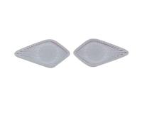 YPGHBHD Front Door Speaker Cover, Compatible with Audi A3 2021, Door Speaker Cover Grille Car Door Speaker Cover, B Silver