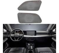YPGHBHD Front Door Speaker Cover, Compatible with VW Lamando L 2022, Door Speaker Cover Grille Car Door Speaker Cover, B Silver