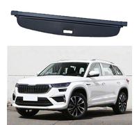 YPGHBHD Rear Trunk Parcel Shelf, Compatible with Skoda Kodiaq 2016-2024, Retractable Cargo Cover Shade Shield Parcel Shelf Privacy Accessories