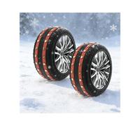 YPIOUREN 2 Pack Tire Socks,Snow Socks For Tires,With Anti-Slip Studs,Fit Tire Width 185-295mm,Easy To Install,For Ice And Snow(275/30R21)