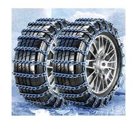 YPIOUREN 2 Snow Socks for Tires, Tire Chains for Cars, Ice Chain | 4.8mm Thick, Not Easily Broken, Low Temperature Resistant, 360° Protection, Super Anti Slip(295/30R20)
