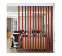 YPIOUREN Aluminum Wall Partition Posts, Office Dividers Columns Privacy Screen，Aluminum Room Divider Slats, Floor to Ceiling Privacy Screens Column，for Hallway/Front Door(6 Sticks,170cm/66.9in)