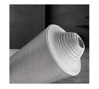 YPIOUREN Foam Core Radiant Barrier，Double-Sided Aluminum Foil Thermal Shield，Aluminum Foil Bubble Insulation Roll，Reflective Radiator Foil，for RV Windows Weatherproofing(400cm/157.5in,1.5cm/0.59in)