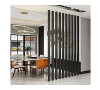 YPIOUREN Modern Simple Room Separation Decor Column，Aluminum Partition Posts Room Divider, Partition Floor To Ceiling Decor Column, For Hallway/Front Door/Living Room/Entrance(4 sticks,220cm/86.6in)