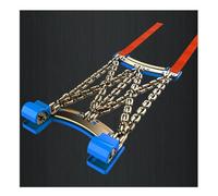 YPIOUREN Tire Chains, Snow Socks for Tires, Snow Tire Chains | Tough and Break Resistant, Powerful Ice Breaking Capability, Exceptional Grip, Anti Slip and Wear Resistant(4pcs,265/55R17)