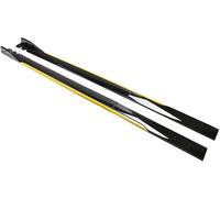 YPJHMXQXQ 2pcs Car Side Skirts for Toyota Sienna 2011-2024, Car Side Steps Running Boards Splitters Anti Scratch Protector Diffuser Winglet Wings,Yellow (black)