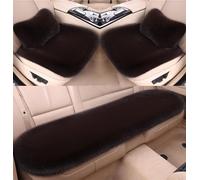 YPJHMXQXQ Stylish Fuzzy Car Seat Cushions for Aston Martin DB6 DB7 DB9 DBS DBX Lagonda ONE-77 Rapide,Luxury Plush Interior Decor, Non-Slip Bottom Auto Seat Pads to Upgrade Vehicle Look, coffee