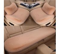 YPJHMXQXQ Stylish Fuzzy Car Seat Cushions for Aston Martin DB6 DB7 DB9 DBS DBX Lagonda ONE-77 Rapide,Luxury Plush Interior Decor, Non-Slip Bottom Auto Seat Pads to Upgrade Vehicle Look, khaki