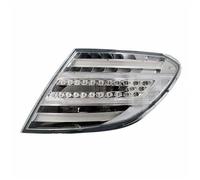 YPJHMXQXQ Vehicle Tail Light Assembly for Mercedes Benz C-class W204 Sedan 2009-2012,All-in-One Brake Light, Reverse Light & Turn Signal, Made of High-Impact PC Material, Easy to Install