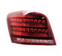 YPJHMXQXQ Vehicle Tail Light Assembly for Mercedes-Benz GLK (X204),All-in-One Brake Light, Reverse Light & Turn Signal, Made of High-Impact PC Material, Easy to Install,A-Red-Left