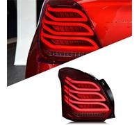 YPJHMXQXQ Vehicle Tail Light Assembly for Suzuki Swift 2019,All-in-One Brake Light, Reverse Light & Turn Signal, Made of High-Impact PC Material, Easy to Install,A-Red-Left