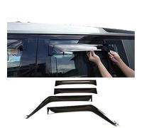 YPJHMXQXQ Wind Deflectors For Land Rover Defender 90 110 2020 2021 2022 2023, Window visor Tinted in Channel Fitment Sun Visors/Rain Shield/Wind Shield