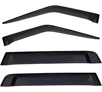 YPJHMXQXQ Wind Deflectors For LAND ROVER Discovery 3 4 5 2004-2016 2017 2021 2022, Window visor Tinted in Channel Fitment Sun Visors/Rain Shield/Wind Shield
